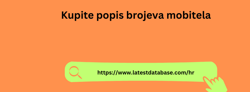 Kupite popis brojeva mobitela