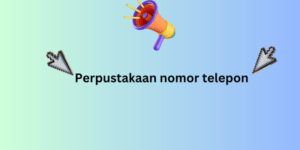 perpustakaan nomor telepon