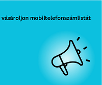 vásároljon mobiltelefonszámlistát