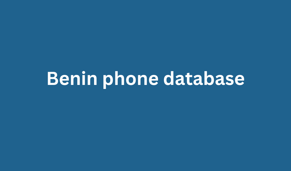 Benin phone database