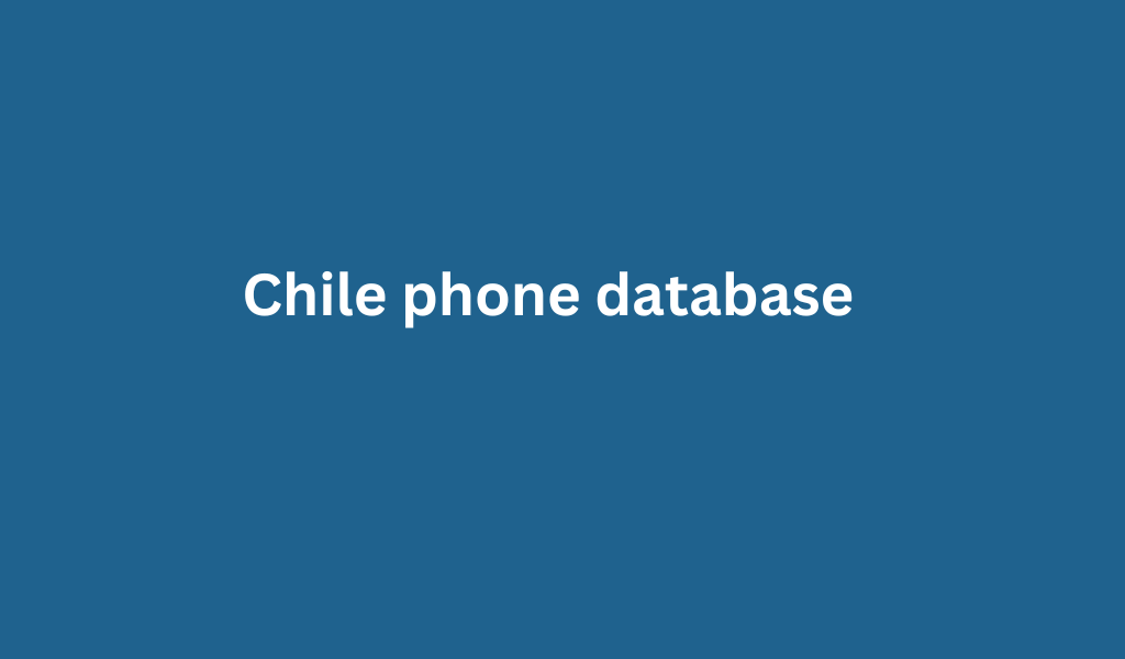 Chile phone database