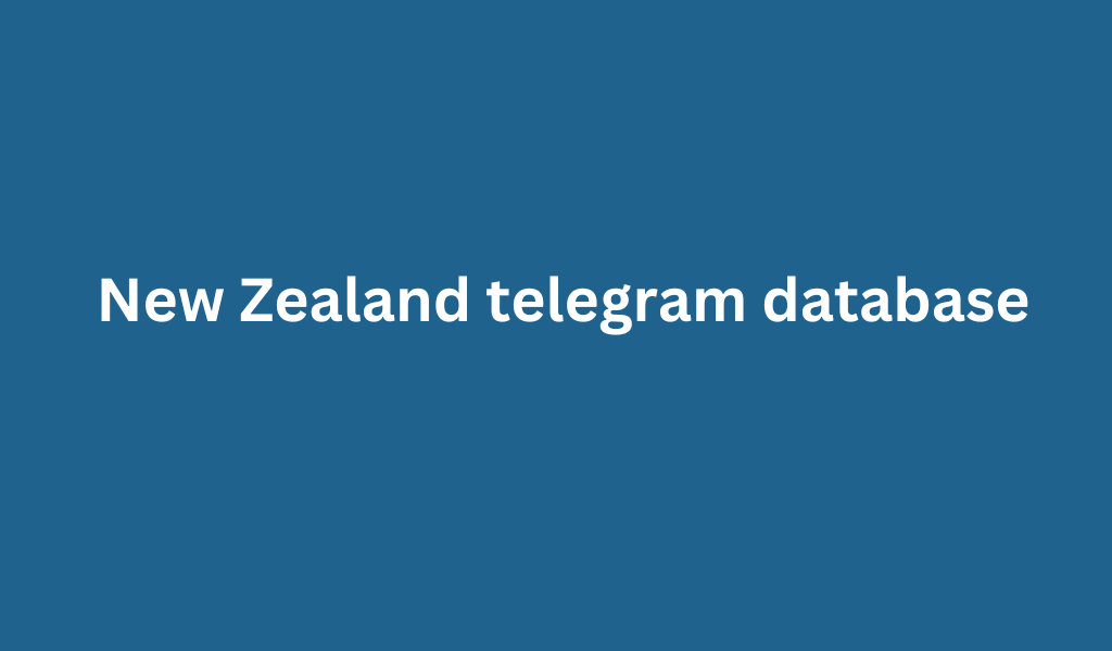 New Zealand telegram database